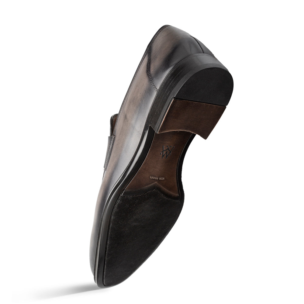 Mezlan Avenue Rubber Sole Penny Loafer - 8