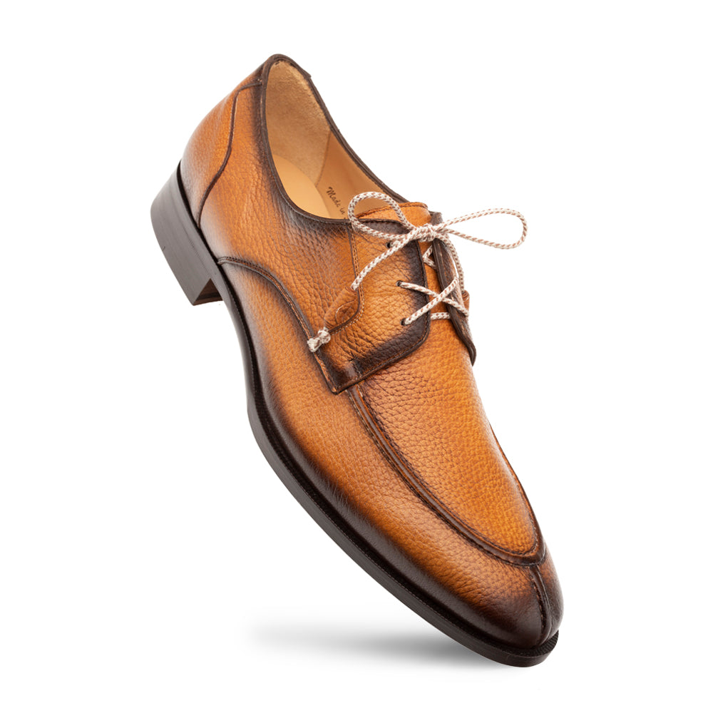 Mezlan Ostrich Split toe Derby - 9