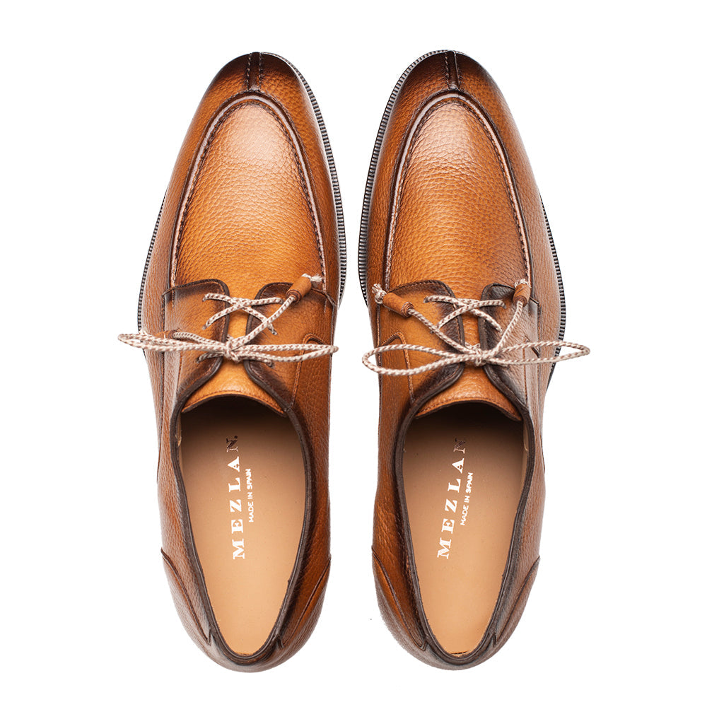 Mezlan Ostrich Split toe Derby - 9