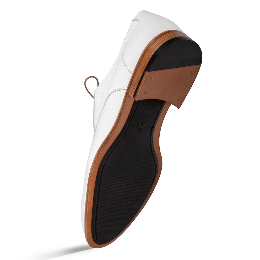 Mezlan Ostrich Split toe Derby - 9