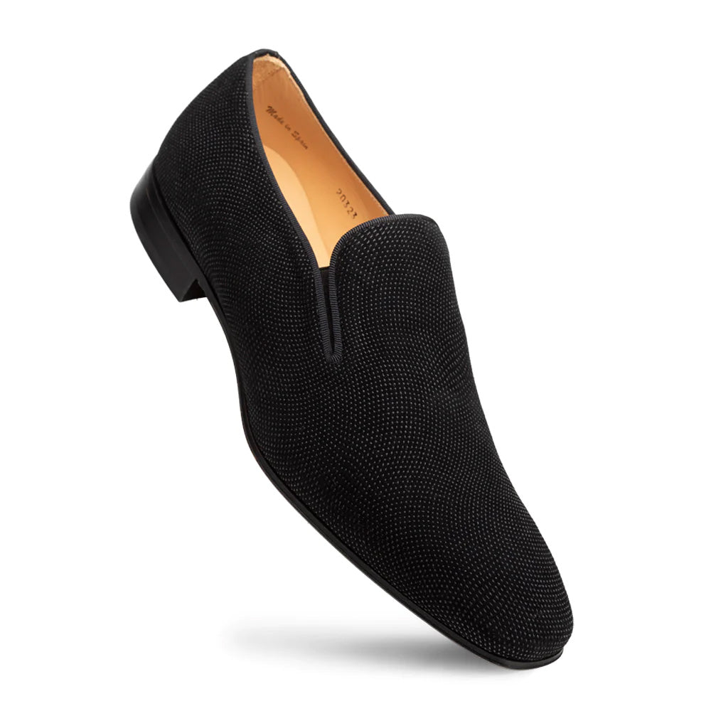 Mezlan Notte Glass Suede Slip On - Medium