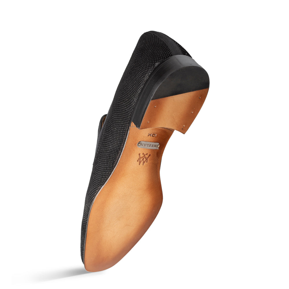 Mezlan Notte Glass Suede Slip On - 8