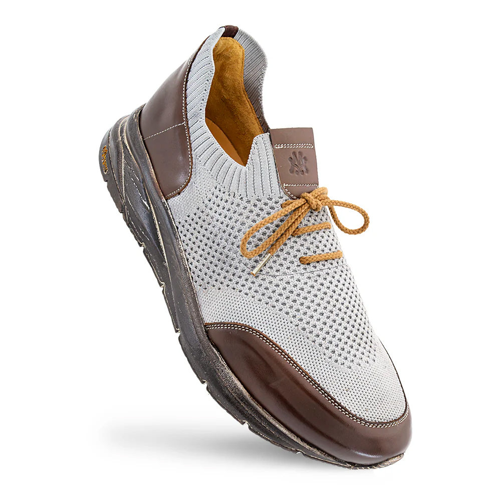 Mezlan Piedra Knitted Sneaker Brown / Grey (21027) - Medium