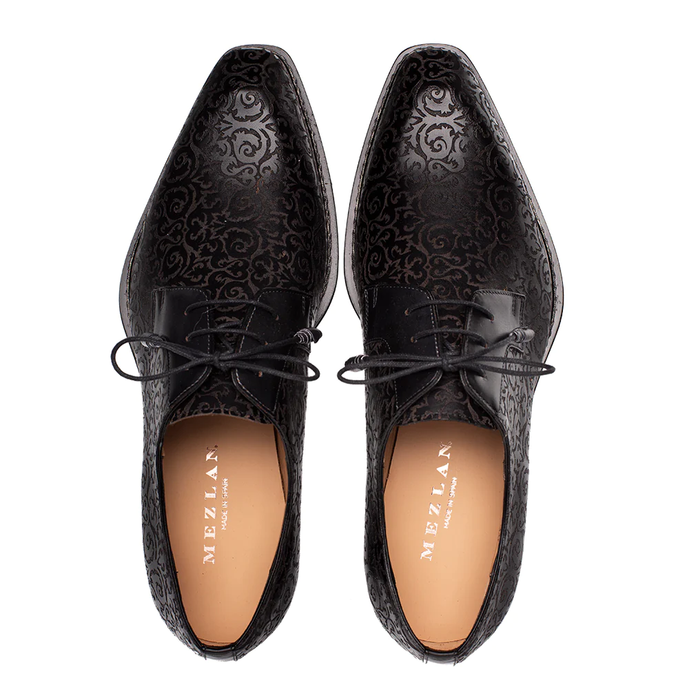 Mezlan Lontani Lace Up Black (21039) - Medium