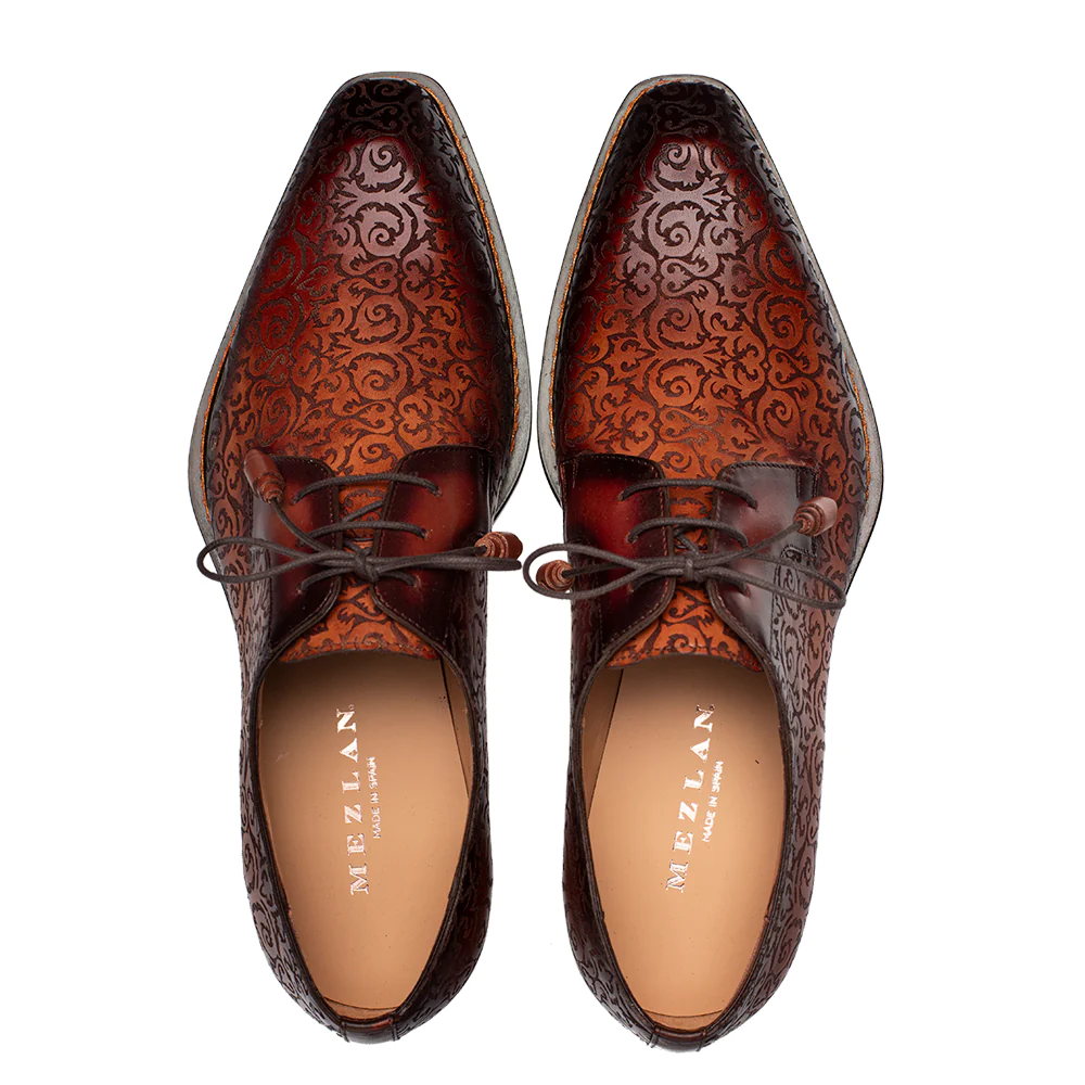 Mezlan Lontani Lace Up Cognac / Rust (21039) - Medium