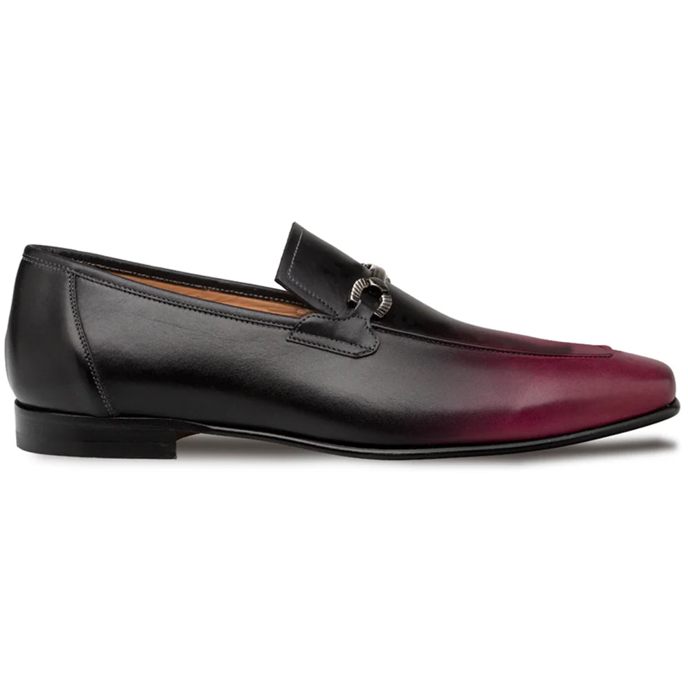 Mezlan Brunello Two-Tone Bit Loafer Red / Black (21100) - Medium