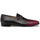Mezlan Brunello Two-Tone Bit Loafer Red / Black (21100)