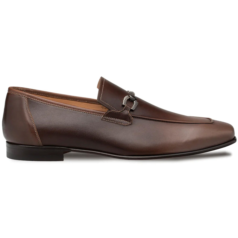 Mezlan Brunello Two-Tone Bit Loafer Taupe / Brown (21100) - Medium