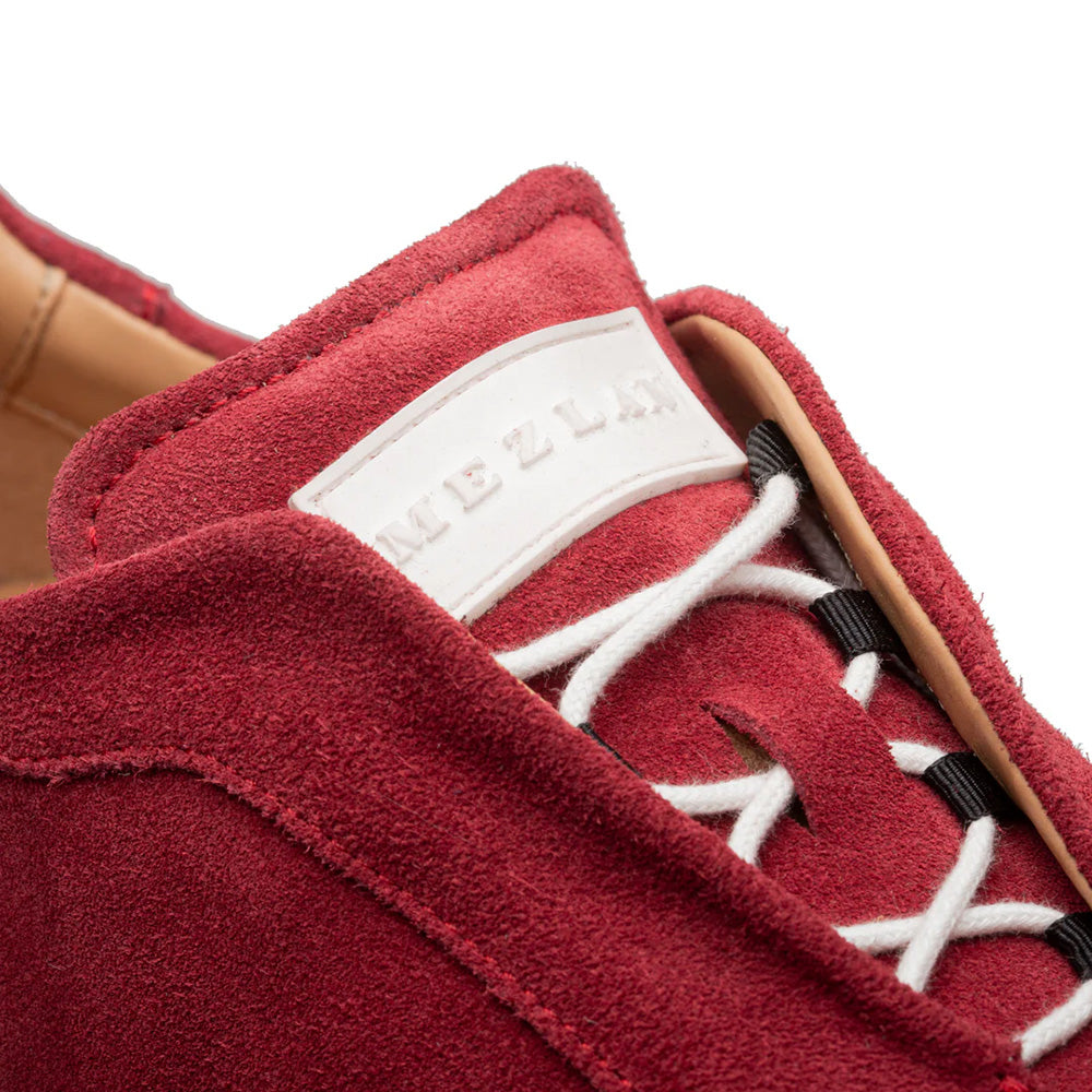 Mezlan Alcoy Suede Sneaker Red (21118) - Medium