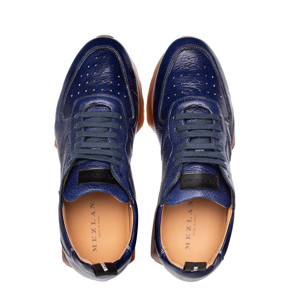 Mezlan Gerardo Deerskin Sneaker - Luxury Leather Casual Shoe - 11