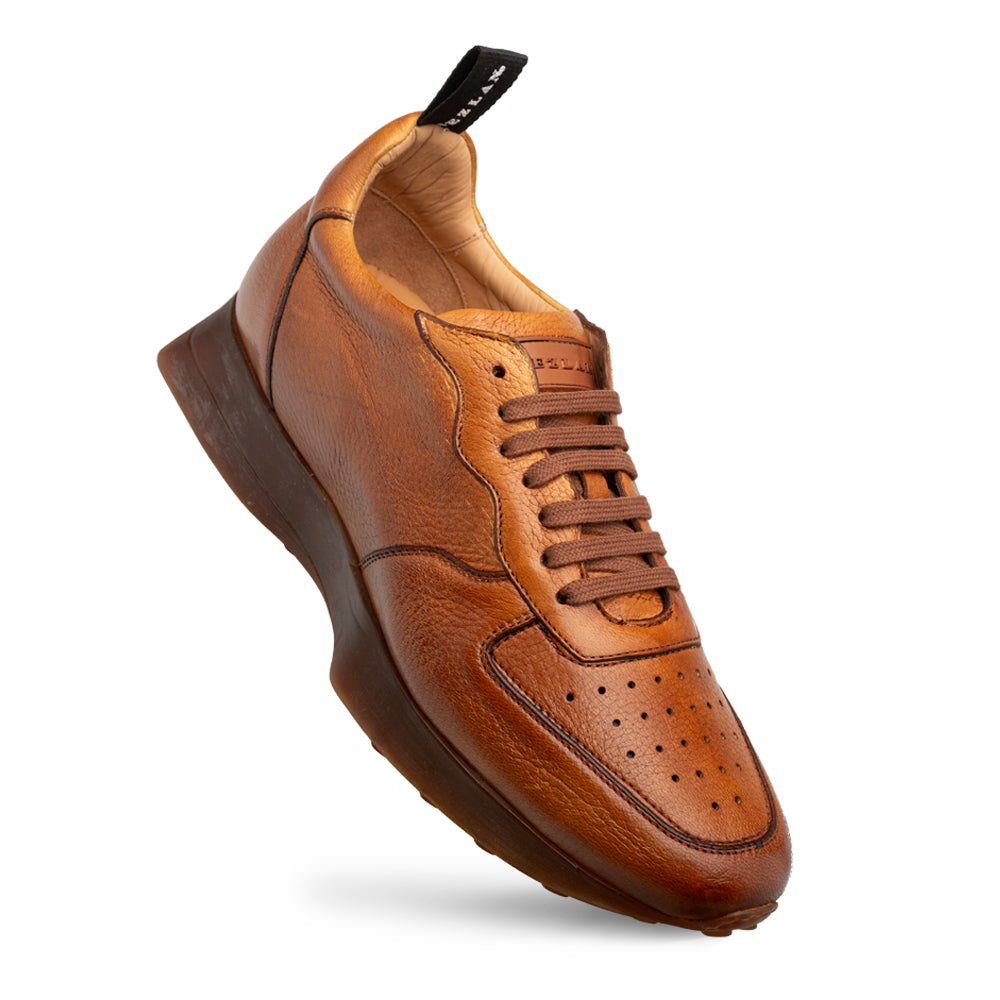Mezlan Gerardo Deerskin Sneaker - Luxury Leather Casual Shoe - 11