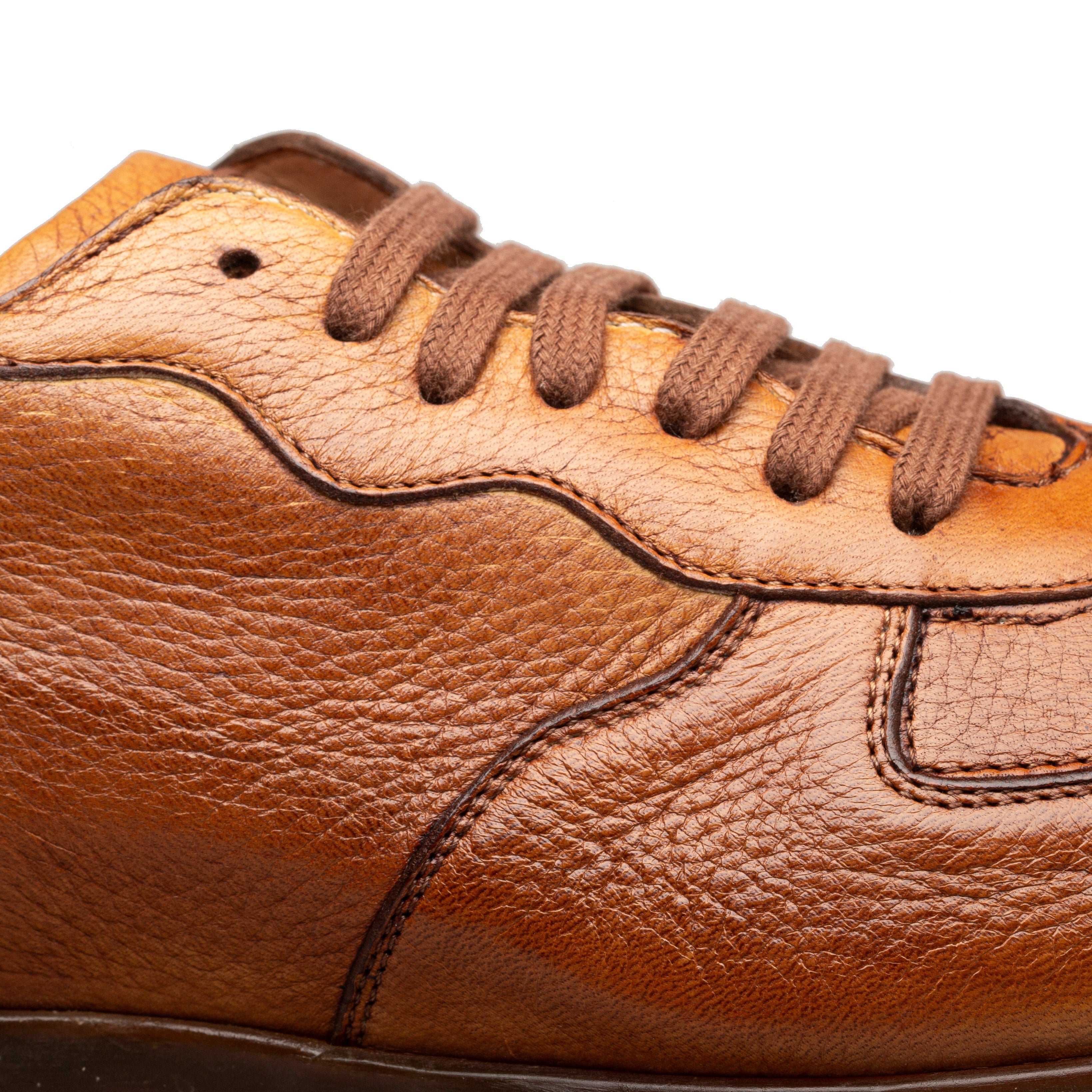 Mezlan Gerardo Deerskin Sneaker - Luxury Leather Casual Shoe - 11