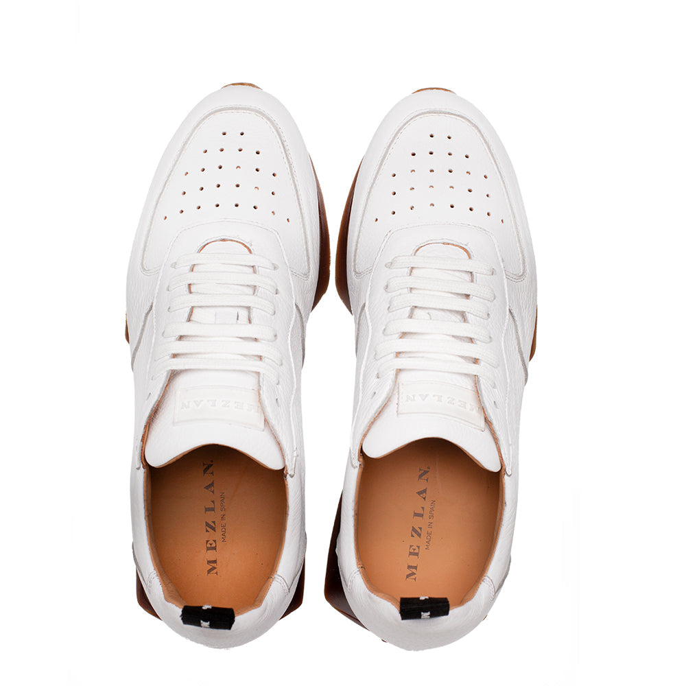 Mezlan Gerardo Deerskin Sneaker - Luxury Leather Casual Shoe - 11