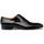 Mezlan Altea Black Leather Oxford - Plain Toe Dress Shoe (21150)