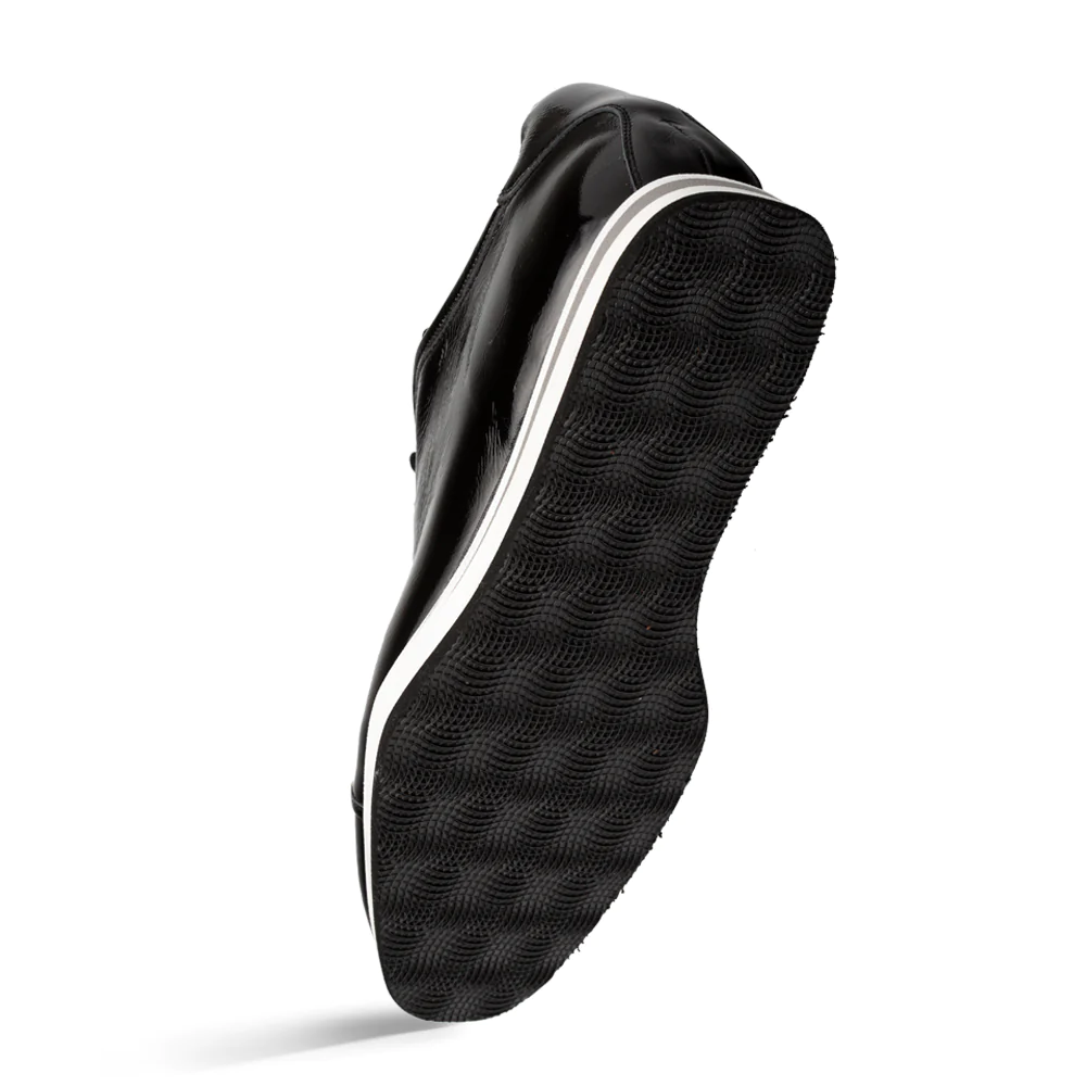 Mezlan Cartuja Shine-Calf Sneakers Black (21153) - Medium