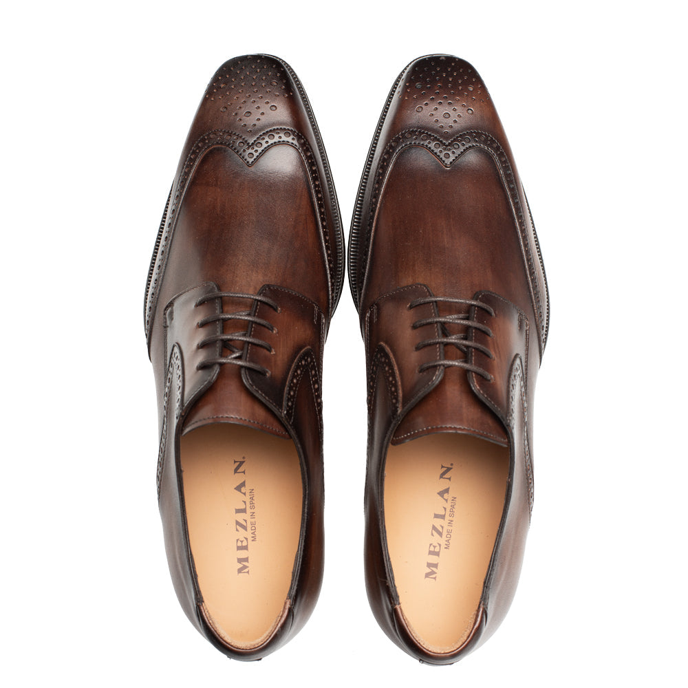 Mezlan Tasso Wing Tip Derby - 9