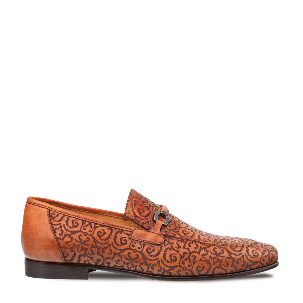 Mezlan Alcaraz: Luxury Leather Laser-Print Slip-On Shoes - 8