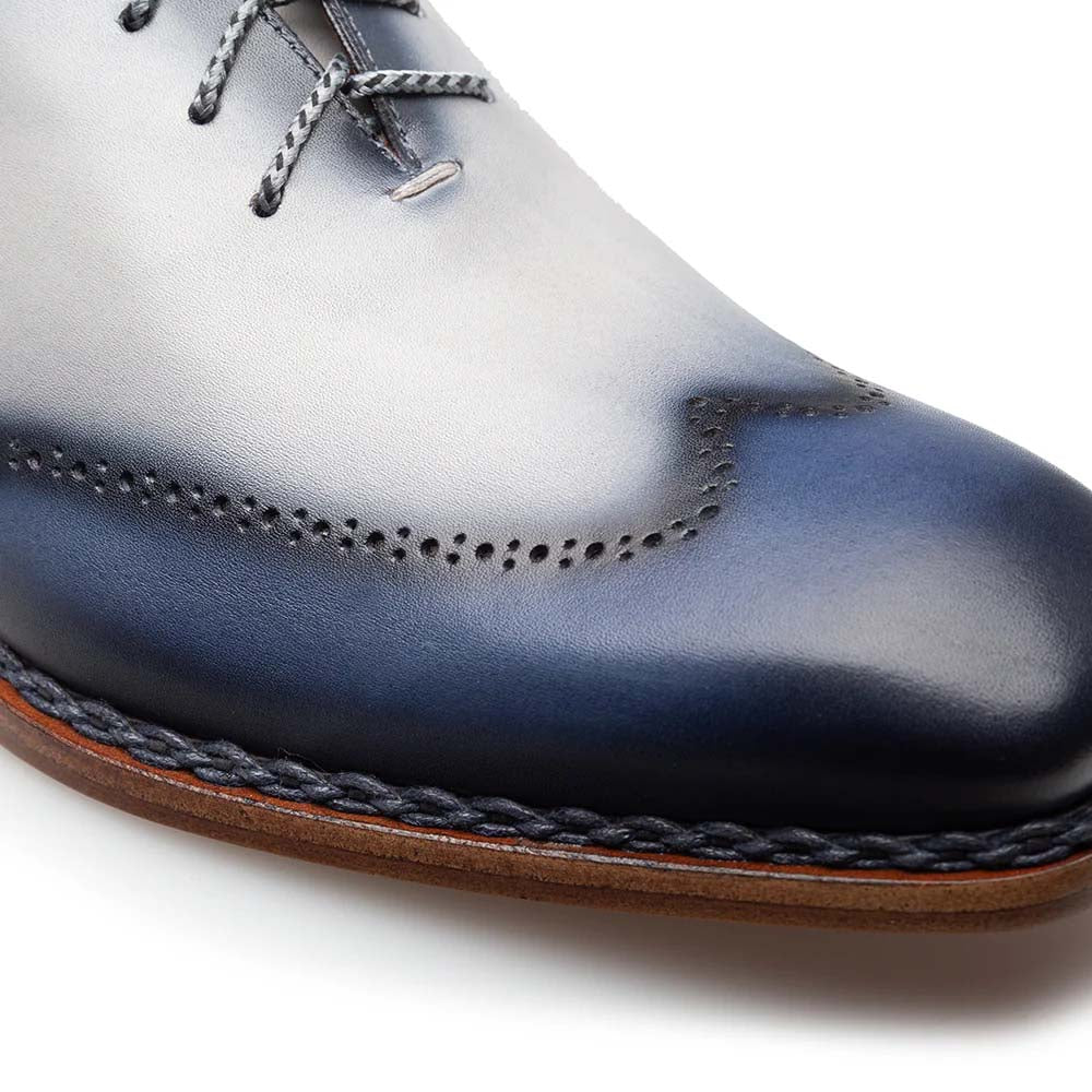 Mezlan Almagro Two-Tone Oxford Navy / Pearl Grey (21592) - Medium