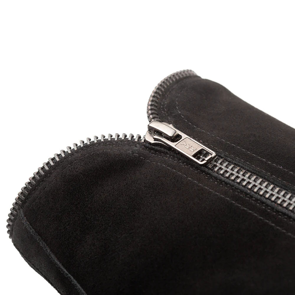 Mezlan Moretti Suede Zip Boot Black (21686) - Medium