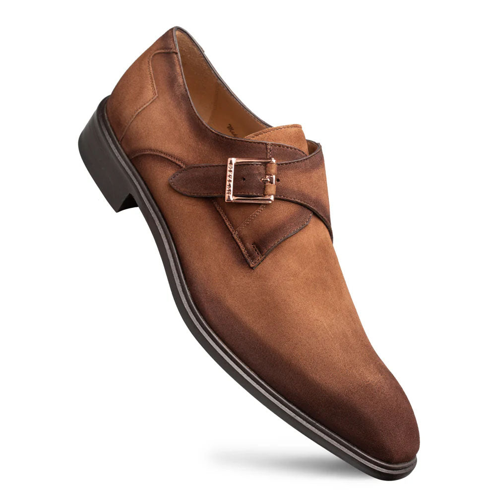 Mezlan Albini Suede Monk strap - Sport - Medium