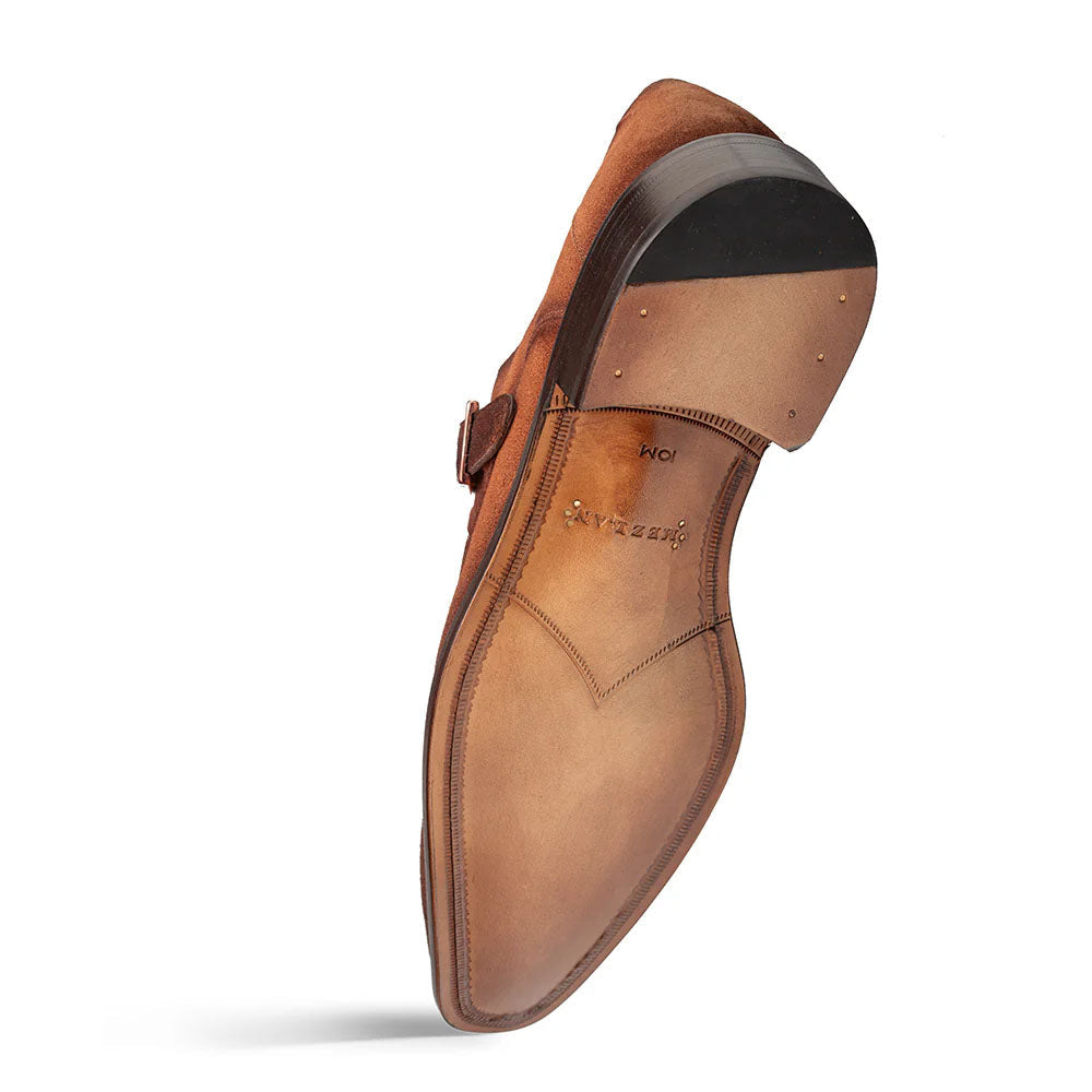 Mezlan Albini Suede Monk strap - Sport - Medium