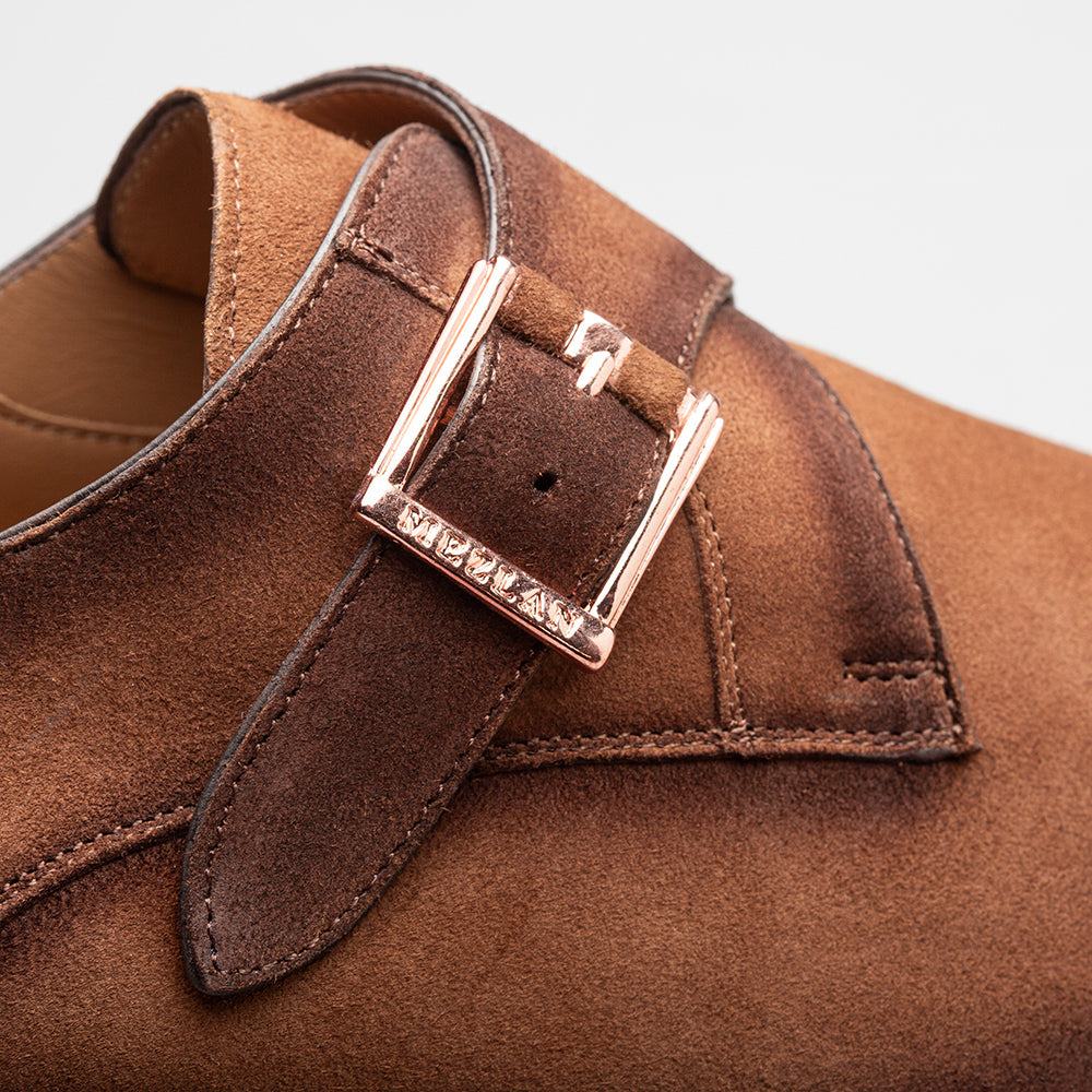 Mezlan Albini Suede Monk strap - 8