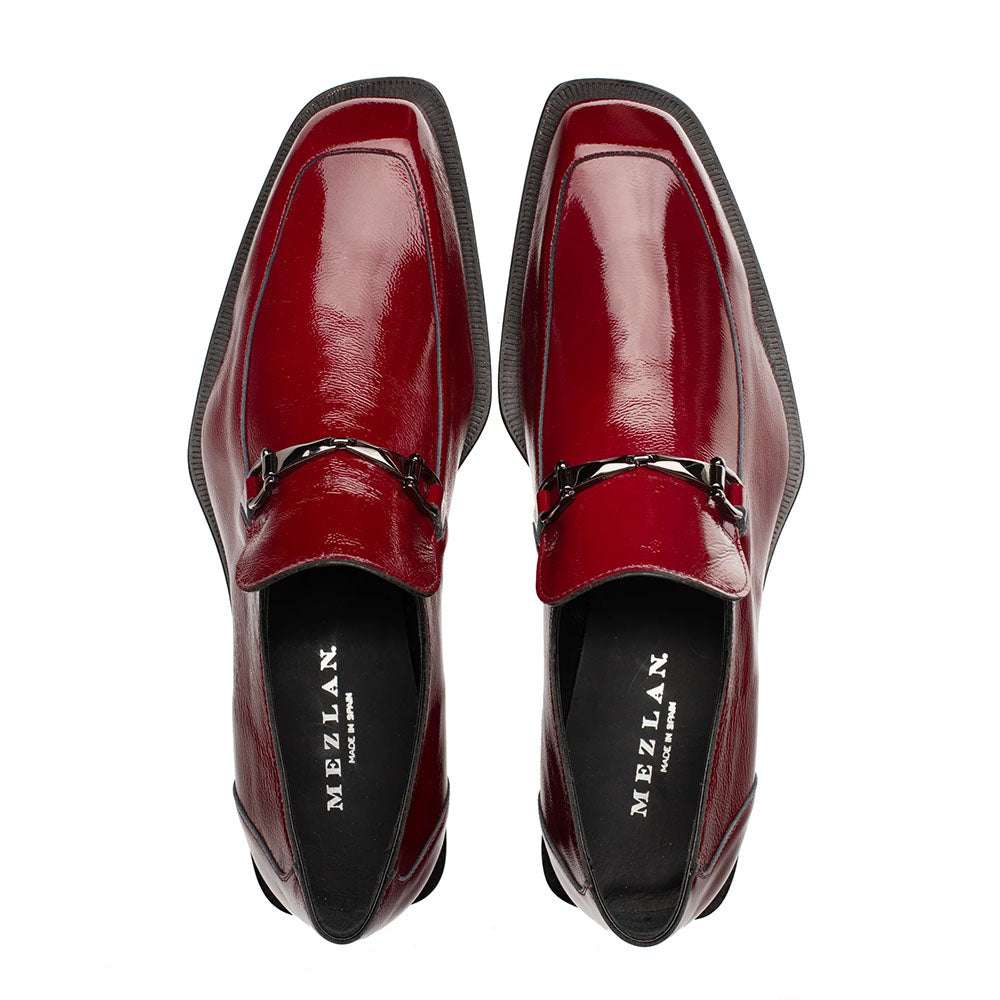 Mezlan Accola Textured Slip-On Burgundy (21738) - Medium