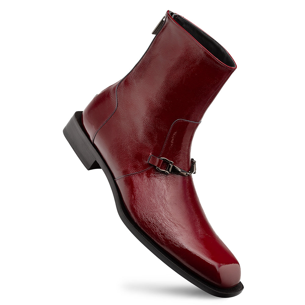 Mezlan Buscemi Hi-Shine Ornament Boot - 9