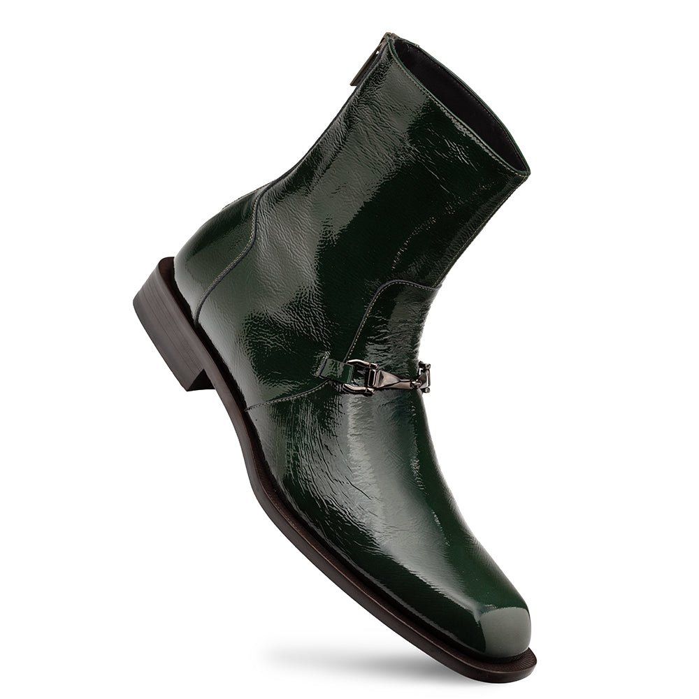 Mezlan Buscemi Hi-Shine Ornament Boot - 9