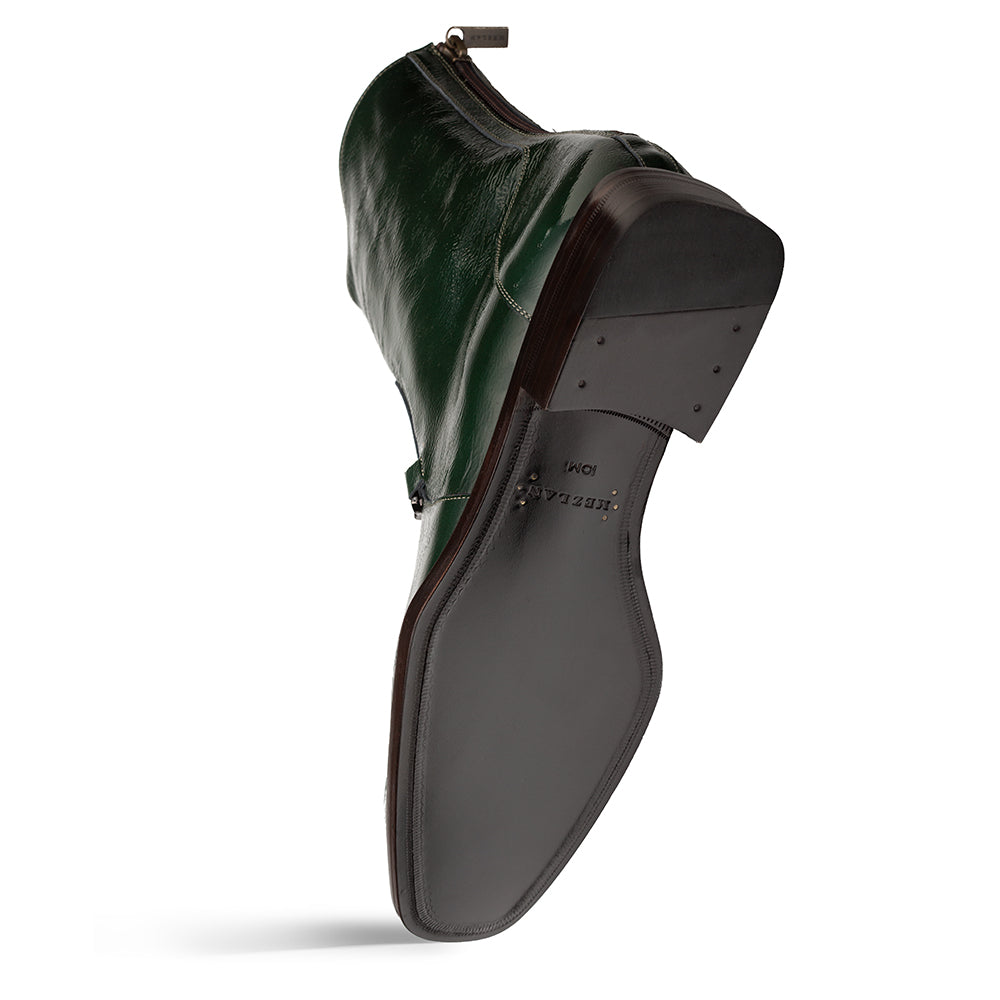 Mezlan Buscemi Hi-Shine Ornament Boot - 9