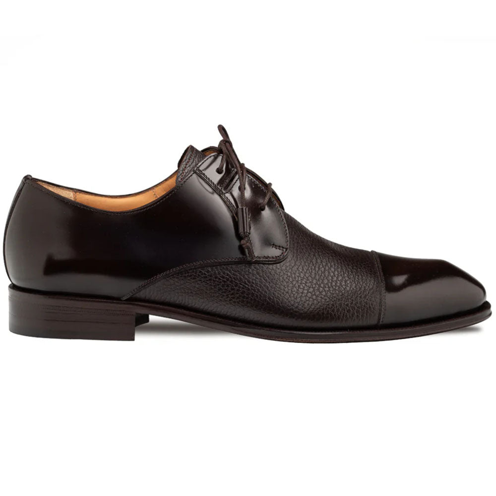 Mezlan Capello Hi-Shine Calf Derby Brown (21744) - Medium