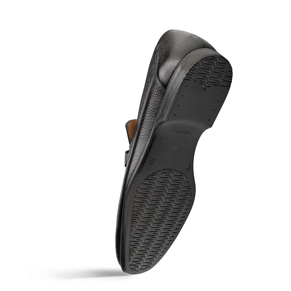 Mezlan Marinelli Deer Ornament Slip On - Black - Medium