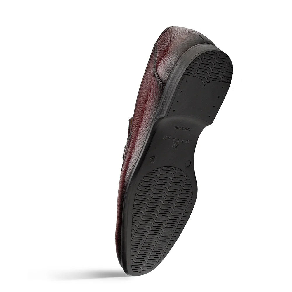 Mezlan Marinelli Deer Ornament Slip-On Burgundy (21749) - Medium