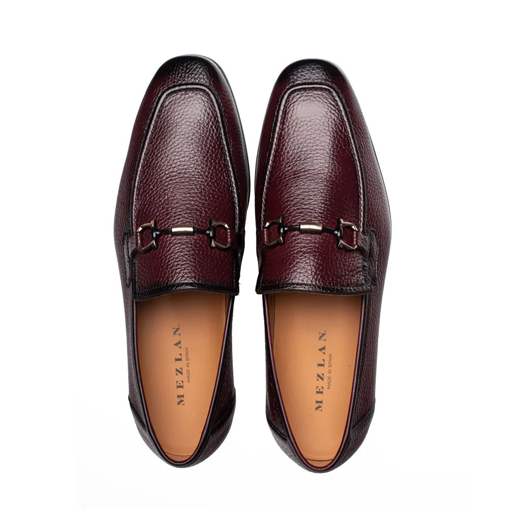 Mezlan Marinelli Deer Ornament Slip-On Burgundy (21749) - Medium