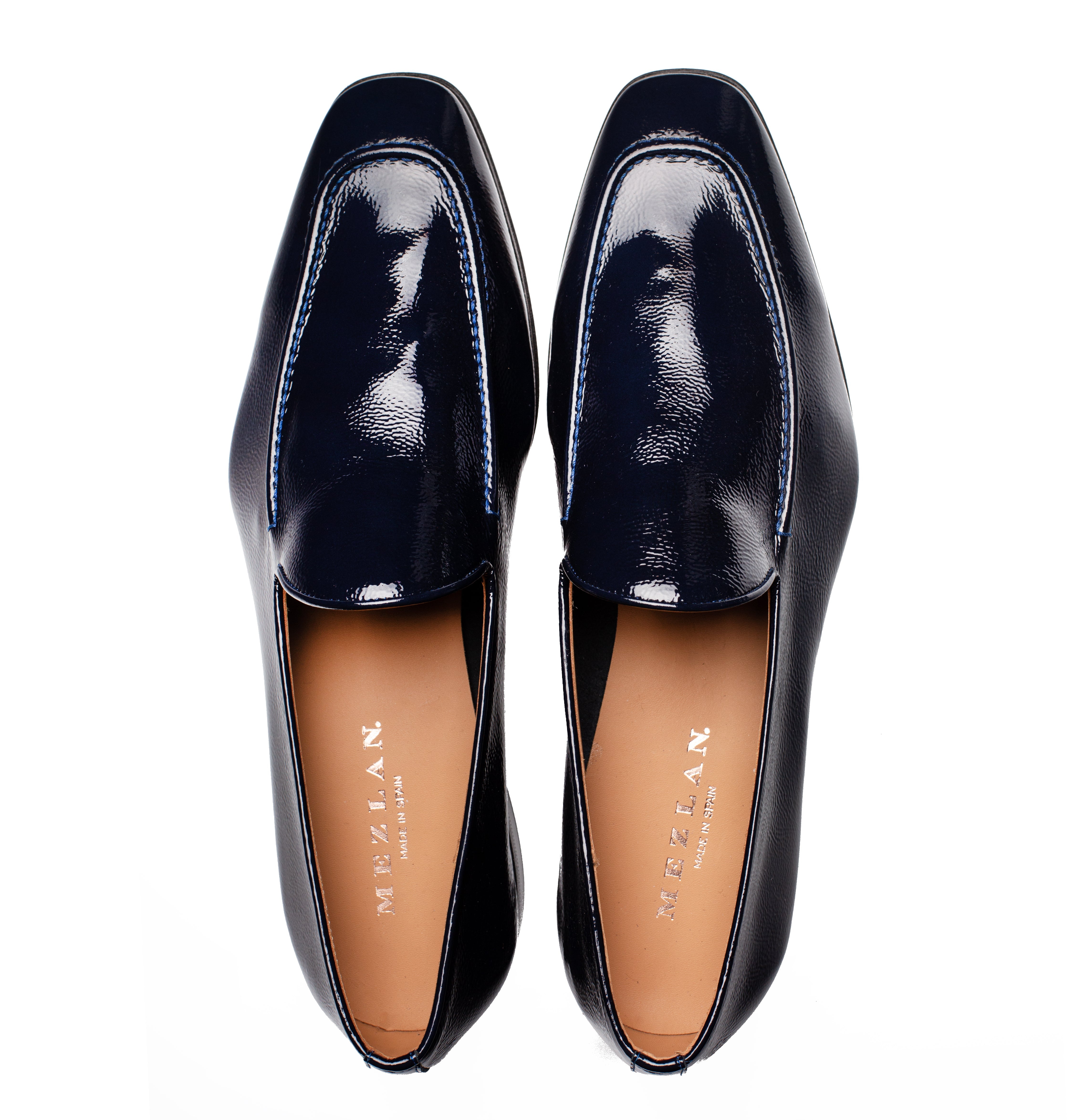 Mezlan Hi-Shine Apron Front Loafer - 8