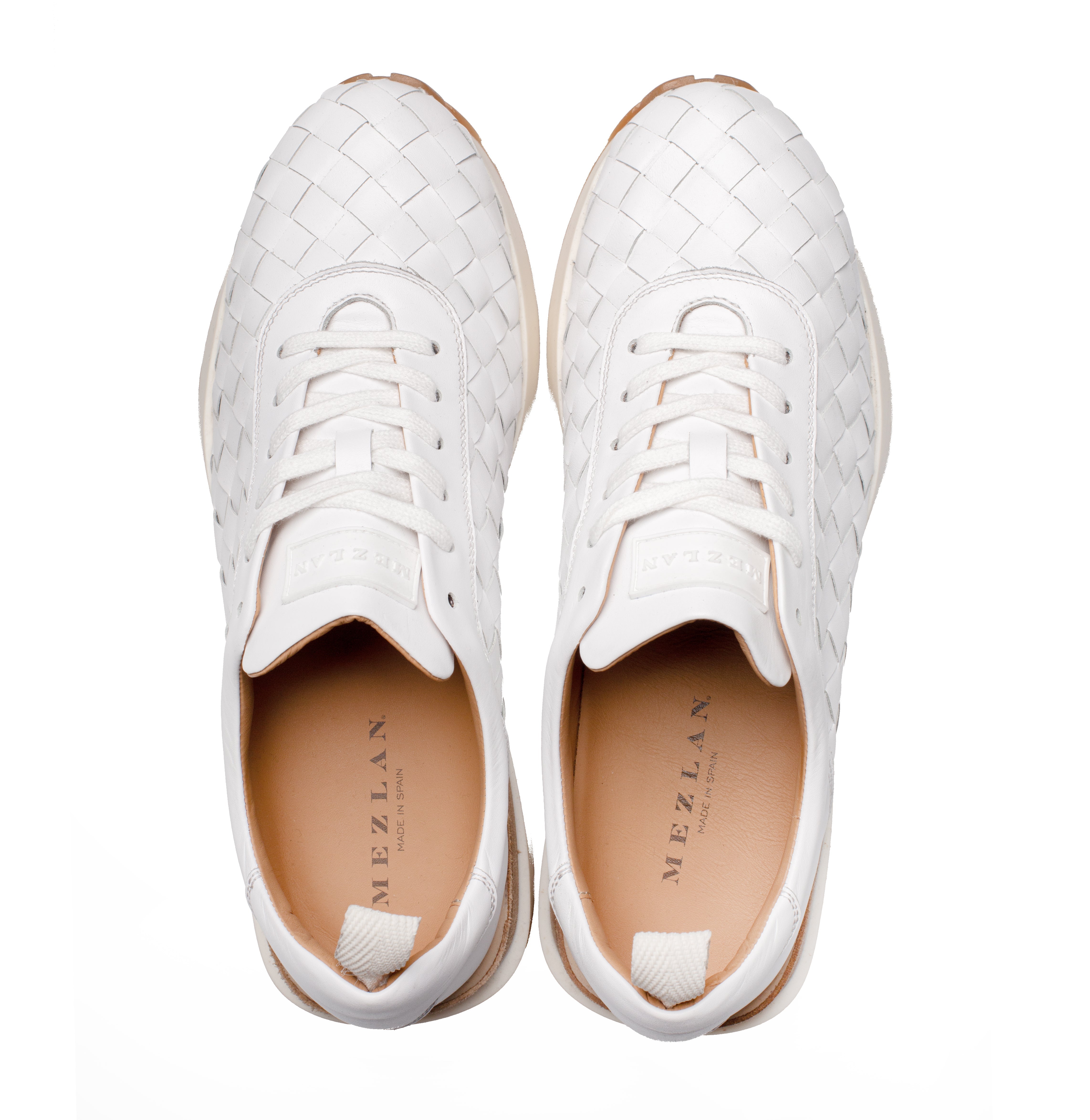 Mezlan Concha Woven Calf Leather Sneaker - 8