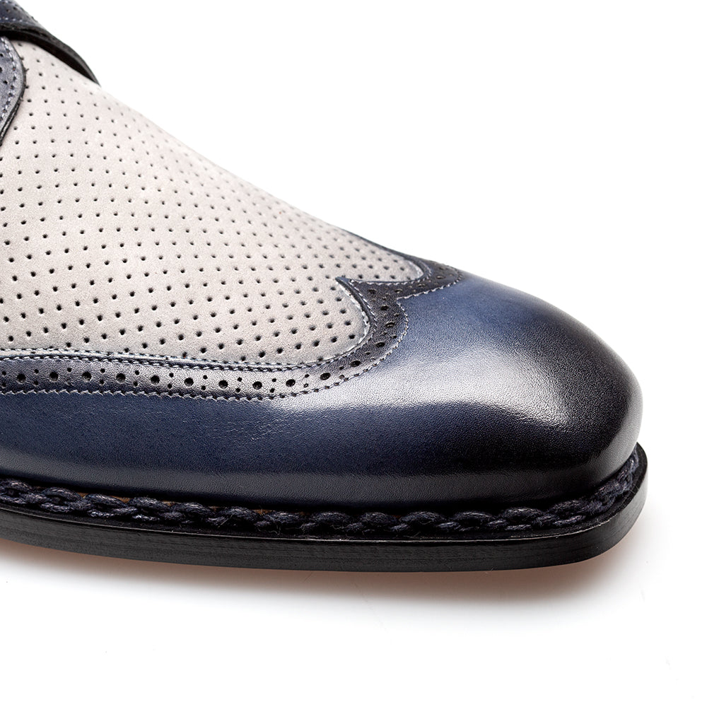 Mezlan Blanes Spectator Monk Strap - 8