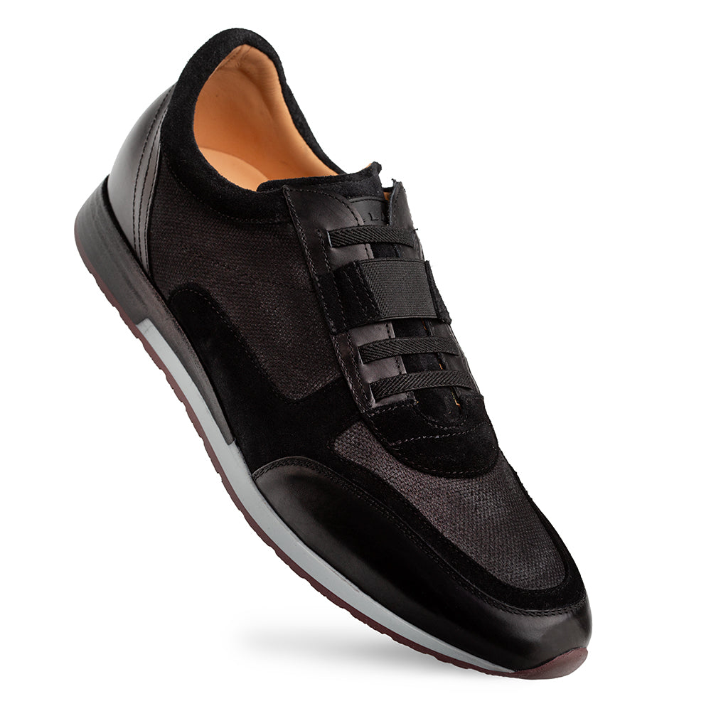 Mezlan Riumar: Luxury Suede & Linen Sneakers - [Color, if known] - 8