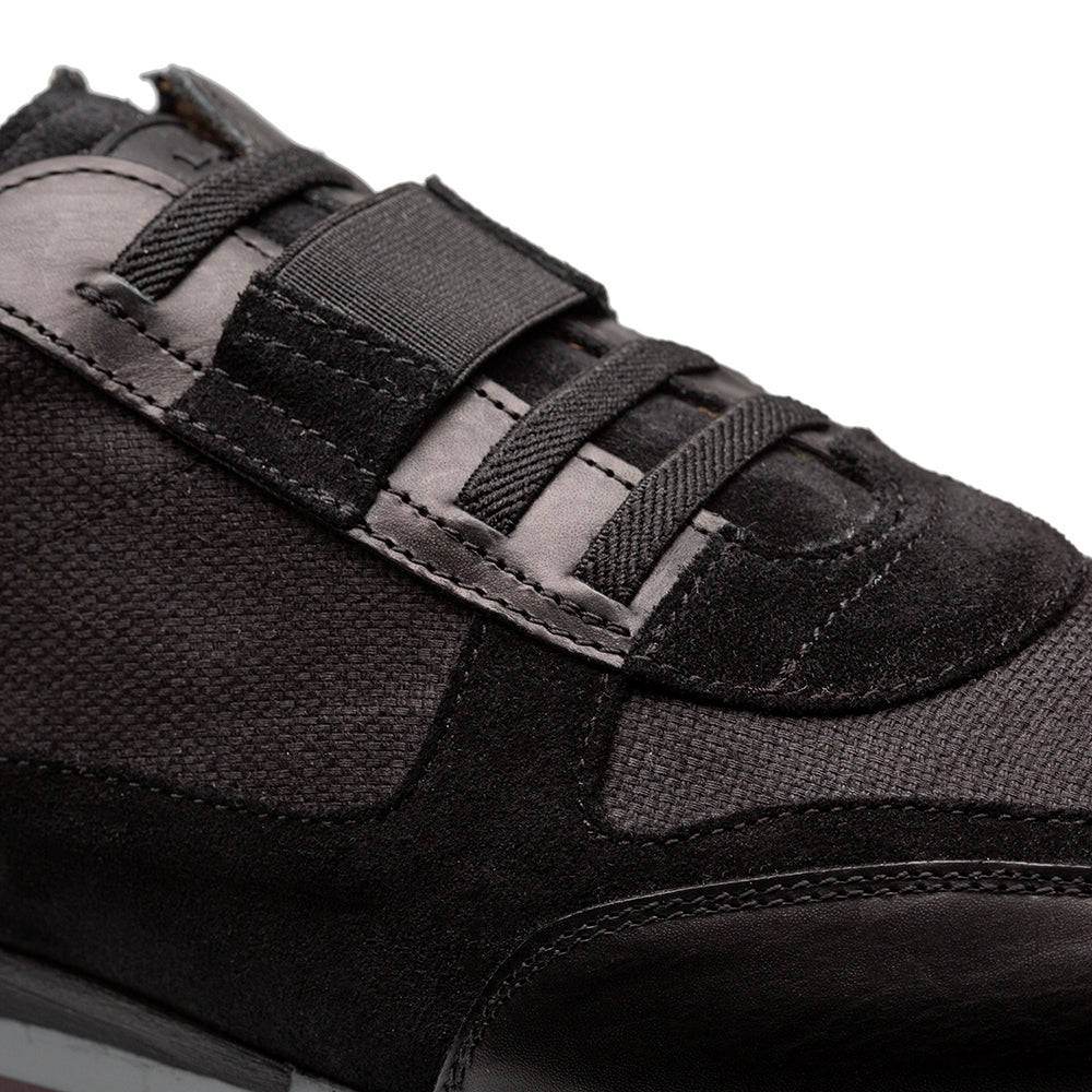 Mezlan Riumar: Luxury Suede & Linen Sneakers - [Color, if known] - 8