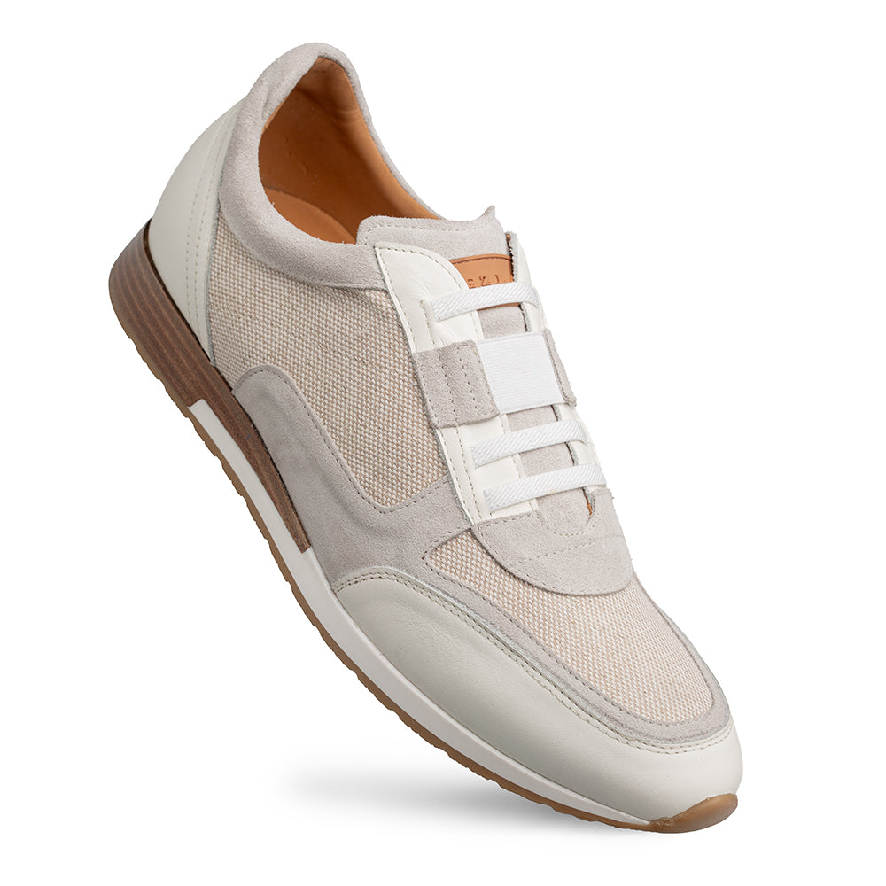 Mezlan Riumar: Luxury Suede & Linen Sneakers - [Color, if known] - 8