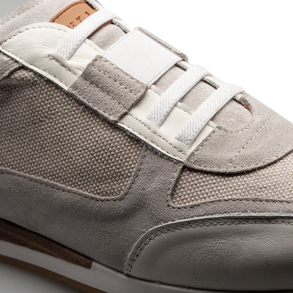 Mezlan Riumar: Luxury Suede & Linen Sneakers - [Color, if known] - 8