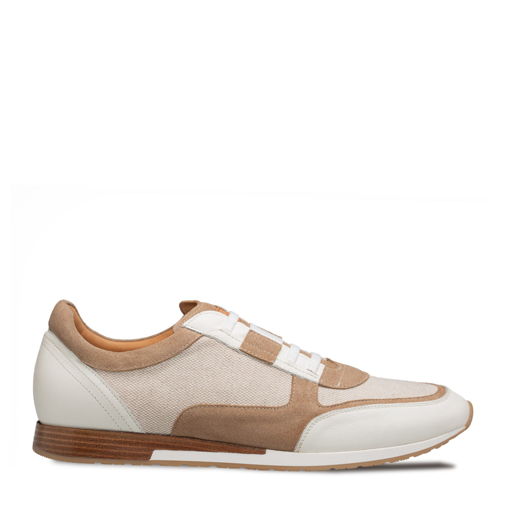 Mezlan Riumar: Luxury Suede & Linen Sneakers - [Color, if known] - 8