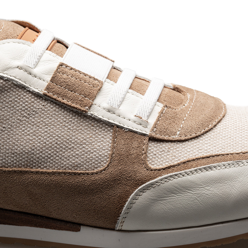 Mezlan Riumar: Luxury Suede & Linen Sneakers - [Color, if known] - 8