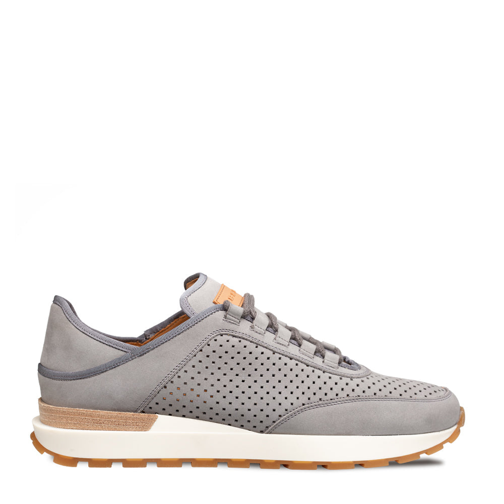 Perforated Nubuck Sneaker - 8