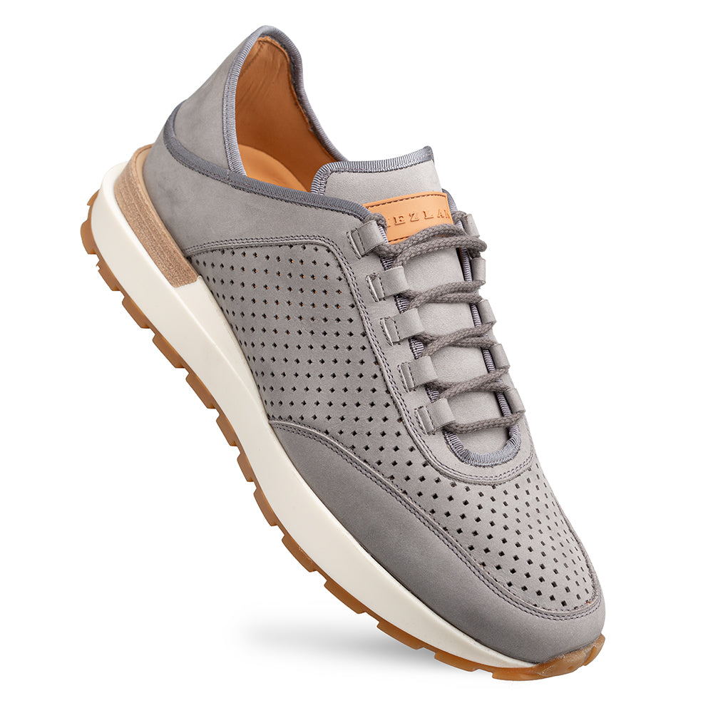 Perforated Nubuck Sneaker - 8