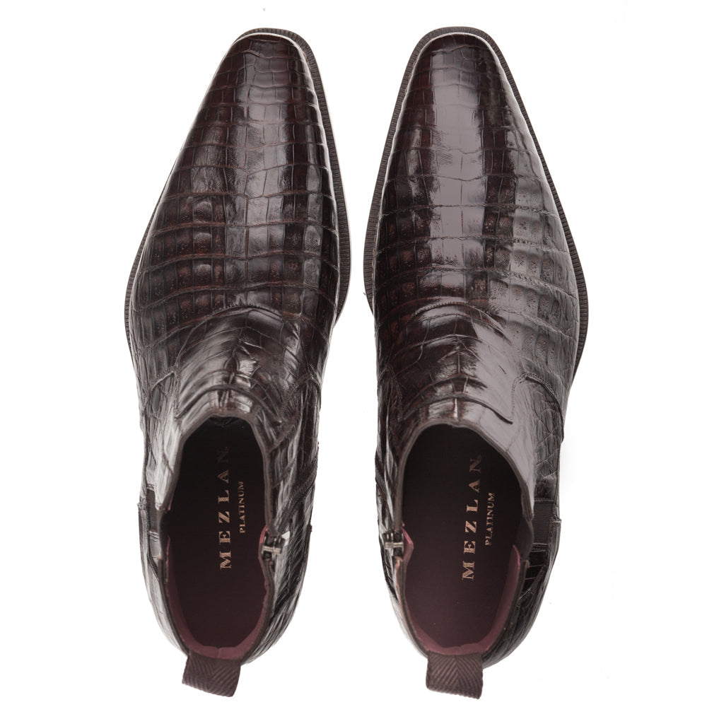 Mezlan Blackmore Crocodile Boot - Luxury Exotic Leather - 8