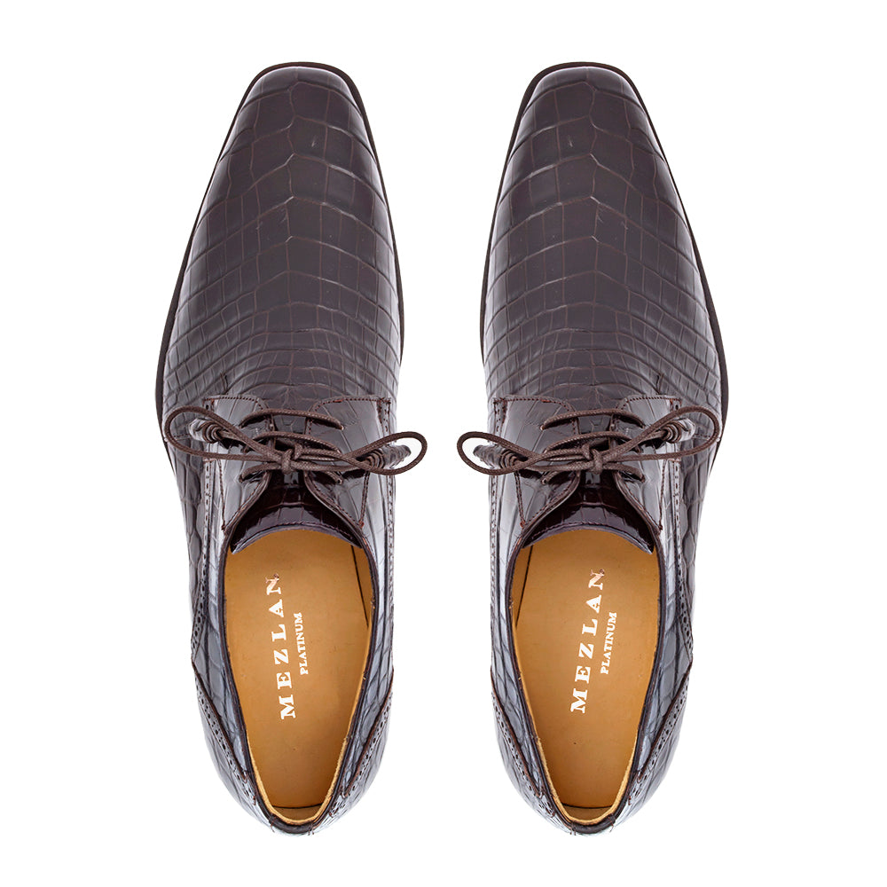Mezlan Dandy Alligator Lace Up - 9