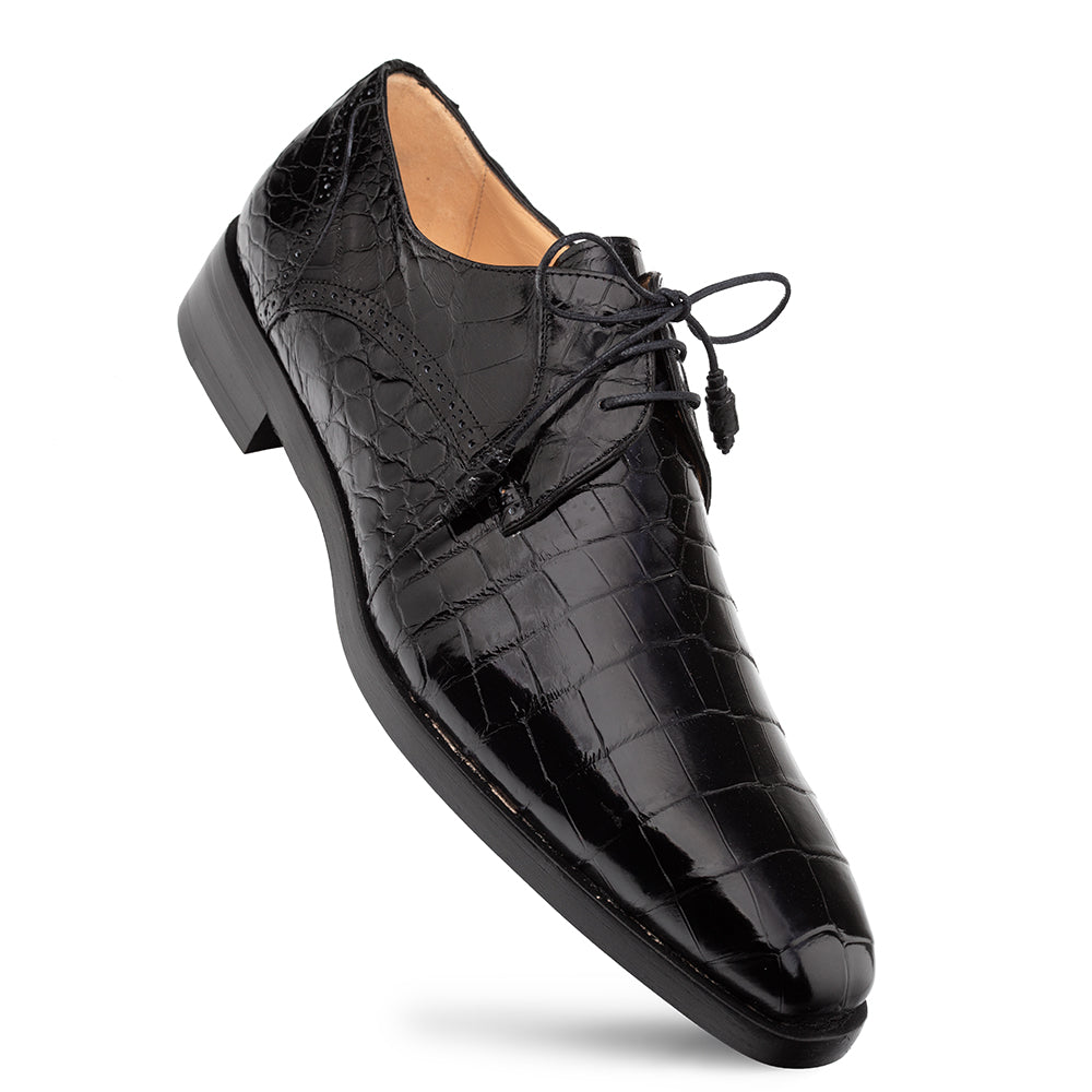 Mezlan Dandy Alligator Lace Up - 9