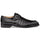 Mezlan Gigolo Crocodile Monk Strap Shoe - Black (50056-F)