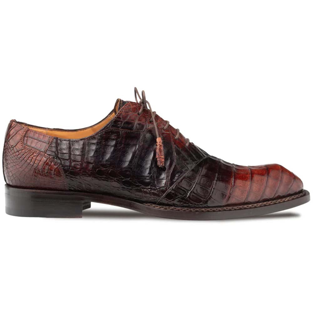Mezlan Pueblo Crocodile Oxford Sport / Chocolate (50115-F)